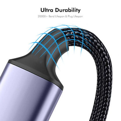 ENKAY ENK-CB172 USB 2.0 to 3 USB 2.0 OTG Splitter Y Cable Extension Cord, Length:1.2m