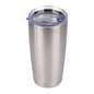 JUNSUNMAY 600ml 304 Stainless Steel Vacuum Insulated Coffee Travel Mug Double Wall Thermal Cup(Steel Color)