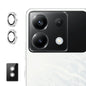 For Xiaomi Poco X6 / Redmi Note 13 Pro 5G ENKAY AR Anti-reflection Individual Diamond Ring Camera Lens Glass Full Film(Silver)