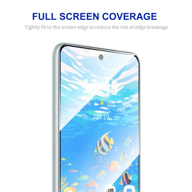Pour Xiaomi 15 Film de protection intégral en verre silicium haute teneur en alumine ENKAY Easy Install 0,18 mm, compatible déverrouillage ultrasonique