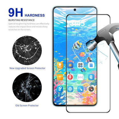 Pour Xiaomi 15 Film de protection intégral en verre silicium haute teneur en alumine ENKAY Easy Install 0,18 mm, compatible déverrouillage ultrasonique