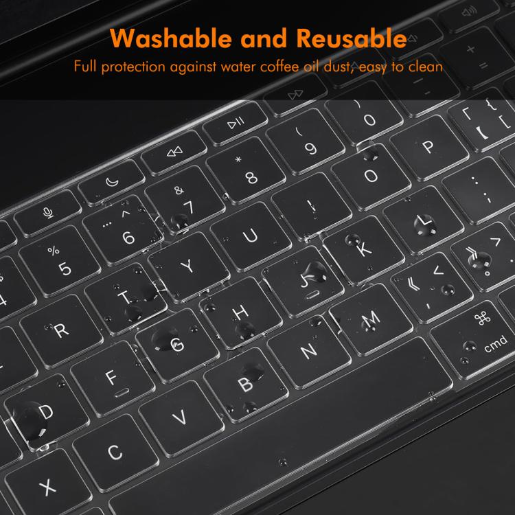 For iPad Pro 11 M4 2024 ENKAY US Version Magic Keyboard Cover Soft TPU Protective Film