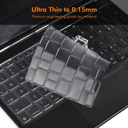 For iPad Pro 11 M4 2024 ENKAY US Version Magic Keyboard Cover Soft TPU Protective Film