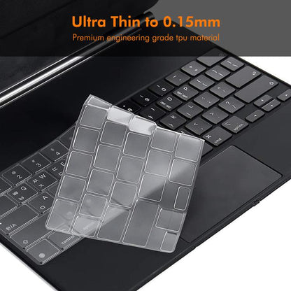 For iPad Air 13 (2024) / iPad Pro 12.9 (2022/2021/2020) ENKAY US Version Magic Keyboard Cover Soft TPU Protective Film