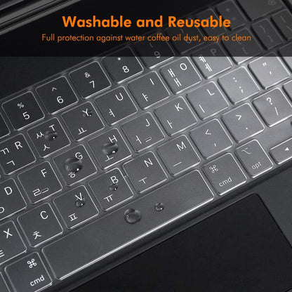 For iPad Air 11 (2024) / iPad Pro 11 (2022/2021/2020) ENKAY US Version Magic Keyboard Cover Soft TPU Protective Film