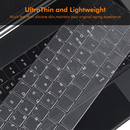 For iPad Air 11 (2024) / iPad Pro 11 (2022/2021/2020) ENKAY US Version Magic Keyboard Cover Soft TPU Protective Film