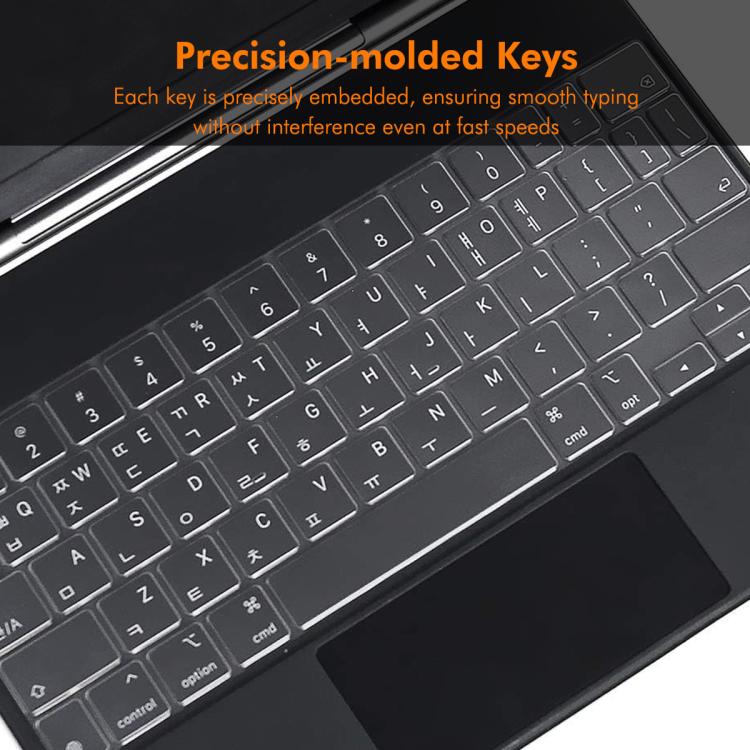 For iPad Air 11 (2024) / iPad Pro 11 (2022/2021/2020) ENKAY US Version Magic Keyboard Cover Soft TPU Protective Film