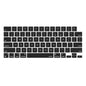 For MacBook Air 13.6 / 15.3 ＆ Pro 14.2 / 16.2 ENKAY US Version Keyboard Cover Soft Silicone Protective Film(Black)