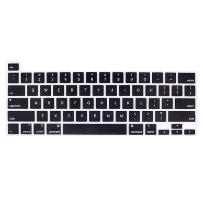 Pour MacBook Pro 13,3 (A2289/A2338) / Pro 16 (A2141) Housse de clavier ENKAY version US Film protecteur en silicone souple (Noir)