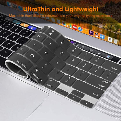 Pour MacBook Pro 13,3 (A2289/A2338) / Pro 16 (A2141) Housse de clavier ENKAY version US Film protecteur en silicone souple (Noir)