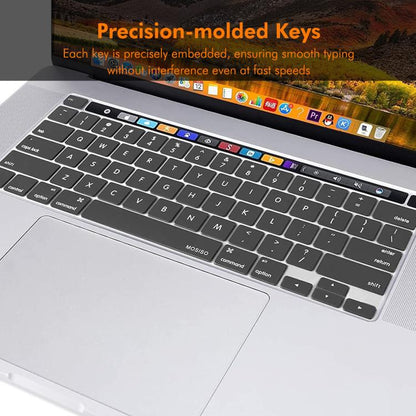 For MacBook Pro 13.3 (A2289/A2338) / Pro 16 (A2141) ENKAY US Version Keyboard Cover Soft Silicone Protective Film(White)