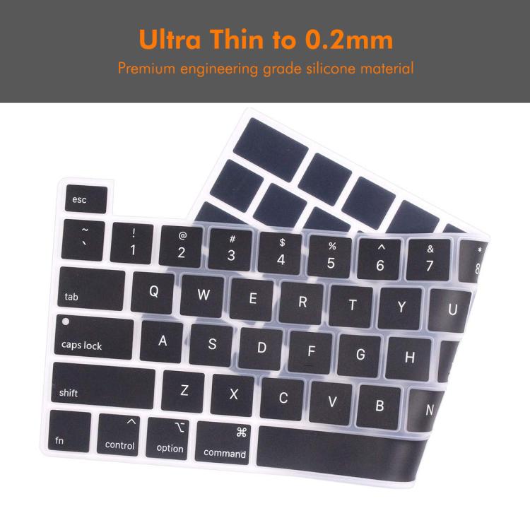For MacBook Pro 13.3 (A2289/A2338) / Pro 16 (A2141) ENKAY US Version Keyboard Cover Soft Silicone Protective Film(White)
