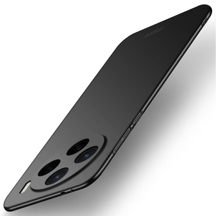 Pour vivo X200 Coque de téléphone rigide ultrafine MOFI Frosted PC (Noir)