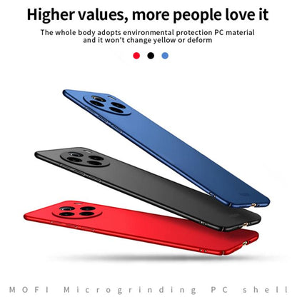 For vivo X200 MOFI Frosted PC Ultra-thin Hard Phone Case(Blue)