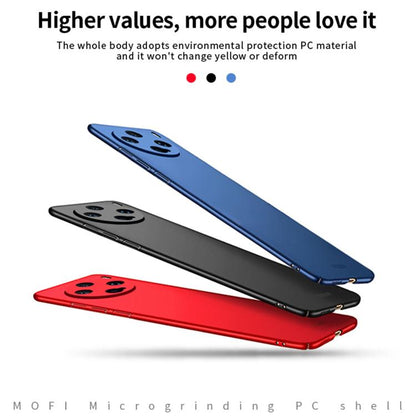 Pour vivo X200 Pro mini MOFI Frosted PC Coque de téléphone rigide ultra-mince (Rouge)