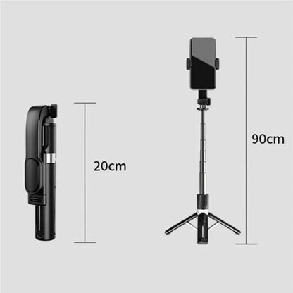 JMARY KT-219 Extendable Selfie Stick Tripod Stand  With Remote Control