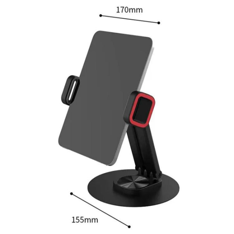 JMARY MK63 Foldable 360 Degree Rotating Base Desktop Phone Tablet Holder
