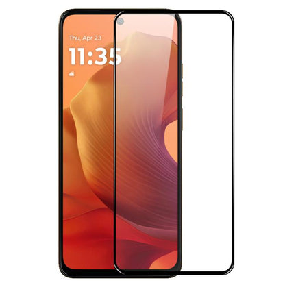 For Motorola Moto G15 NORTHJO A++ 0.3mm Full Glue Silk Printing Tempered Glass Film