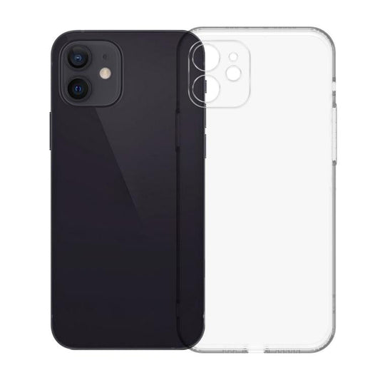 Pour iPhone 12 Coque de Téléphone en TPU Transparent Kalebol de 1,5 mm d'épaisseur à Bords Arrondis