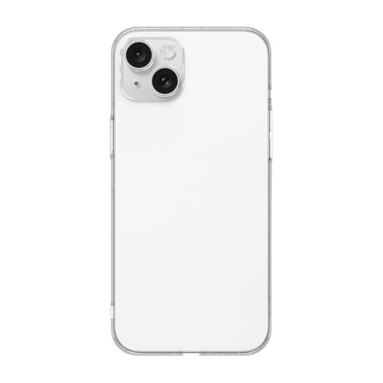 For iPhone 14 Kalebol 1.5mm Thickened Rounded Corner Transparency TPU Phone Case