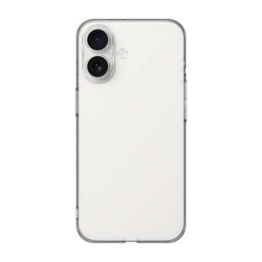 Pour iPhone 16 Plus Kalebol Coque de téléphone TPU transparente de 1,5 mm d'épaisseur à coins arrondis