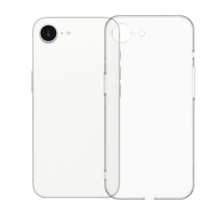 For iPhone 17e / 16e Kalebol 1.5mm Thickened Rounded Corner Transparency TPU Phone Case