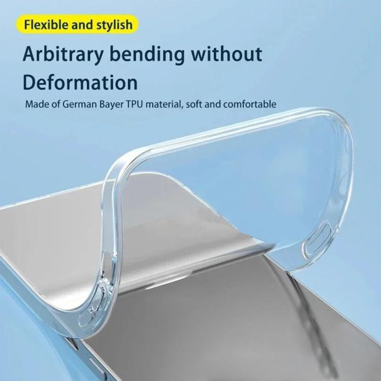 For iPhone 16 Plus Kalebol 1.5mm Thickened Rounded Corner Transparency TPU Phone Case