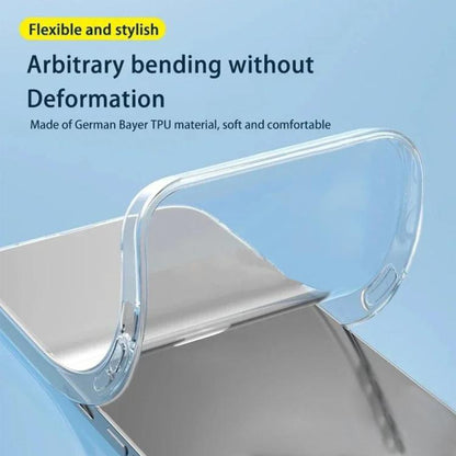 For iPhone 16 Plus Kalebol 1.5mm Thickened Rounded Corner Transparency TPU Phone Case