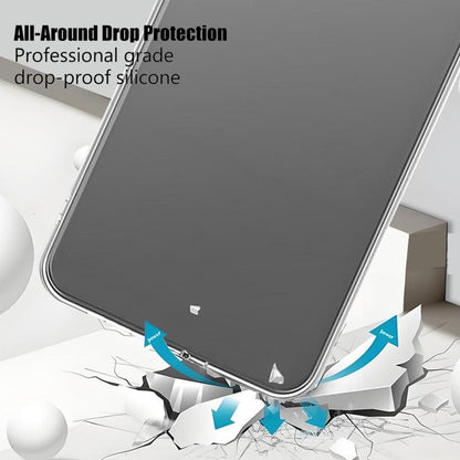 Pour iPhone 15 Coque de Téléphone en TPU Transparent à Bords Arrondis Épaissie de 1,5 mm Kalebol