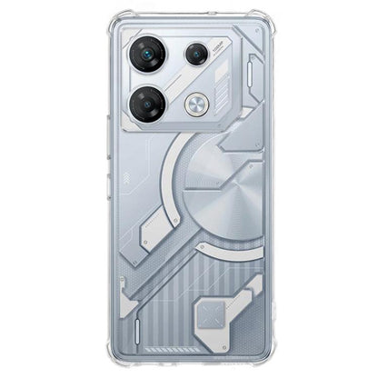 For Infinix GT 10 Pro 5G Kalebol 1.5mm Four-Corner Airbags Shockproof Transparency TPU Phone Case