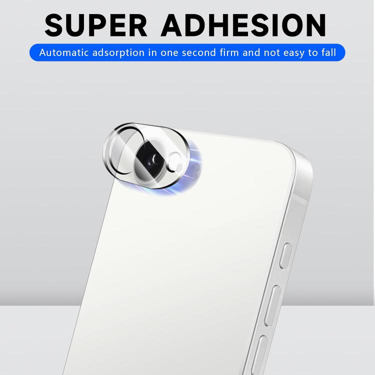 For iPhone 17e / 16e Kalebol Transparent One Piece Lens Protection Film