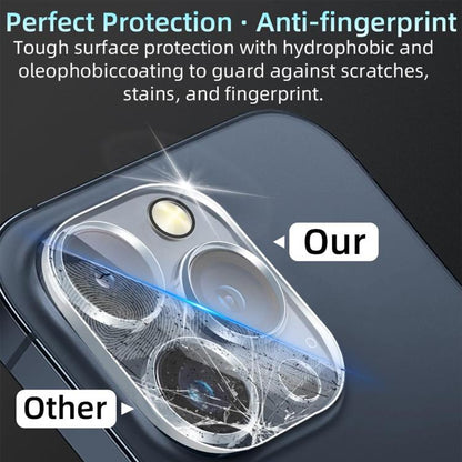 For iPhone 16 Pro Kalebol Transparent One Piece Lens Protection Film