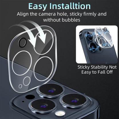 For iPhone 14 Pro Kalebol Transparent One Piece Lens Protection Film