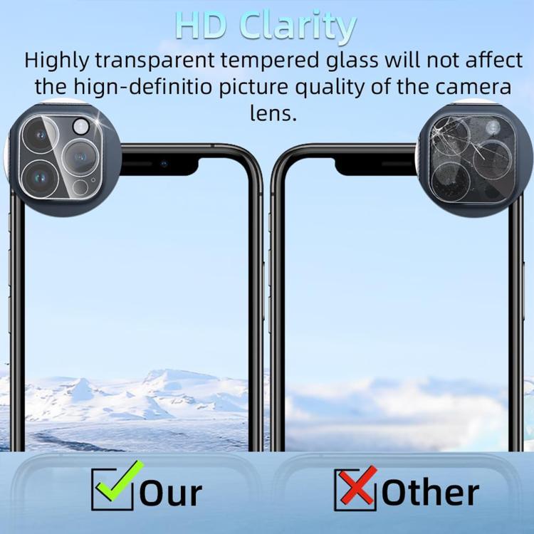 For iPhone 13 Pro Max Kalebol Transparent One Piece Lens Protection Film