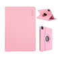 For iPad Pro 13 2025 / 2024 ENKAY 360 Degree Rotation Litchi Leather Smart Tablet Case(Pink)
