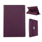 For iPad Pro 11 2025 / 2024 ENKAY 360 Degree Rotation Litchi Leather Smart Tablet Case(Dark Purple)