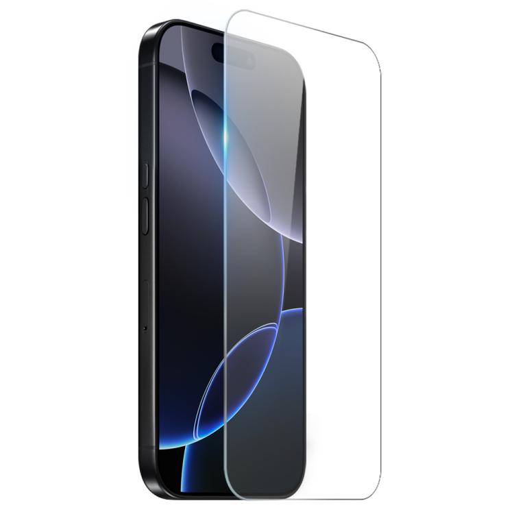 Pour iPhone 16 Pro NORTHJO 2 en 1 Étui de téléphone antichoc en TPU avec airbag et film de protection d'écran (transparent)