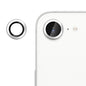 For iPhone 16e Kalebol No Flicker Ultra-Thin Individual Camera Lens Tempered Glass Film(Silver)