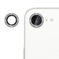 For iPhone 17e / 16e Kalebol Individual Camera Lens Diamond Ring Protector(Black)