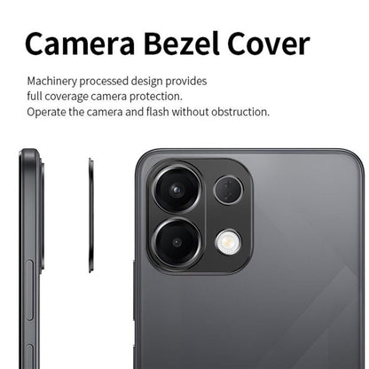 For OPPO K12s 5G / K13 Kalebol Black Metal Hollow Lens Protection Ring