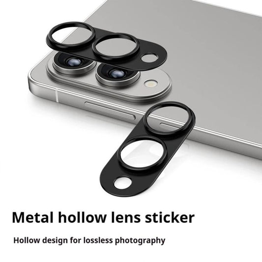 For Samsung Galaxy S25 Edge 5G Kalebol Metal Hollow Lens Protection Ring