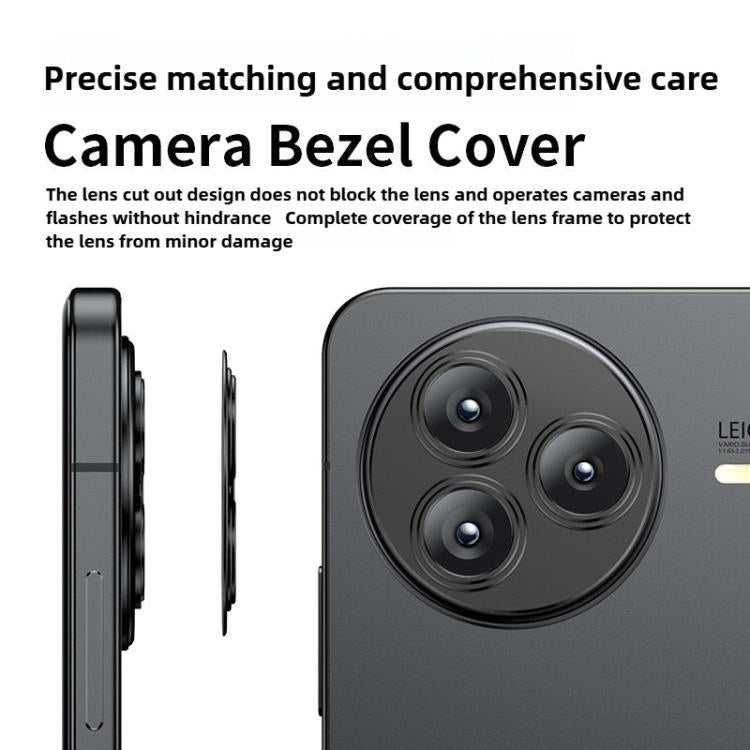 For Xiaomi Civi 5 Pro Kalebol Metal Hollow Lens Protection Ring