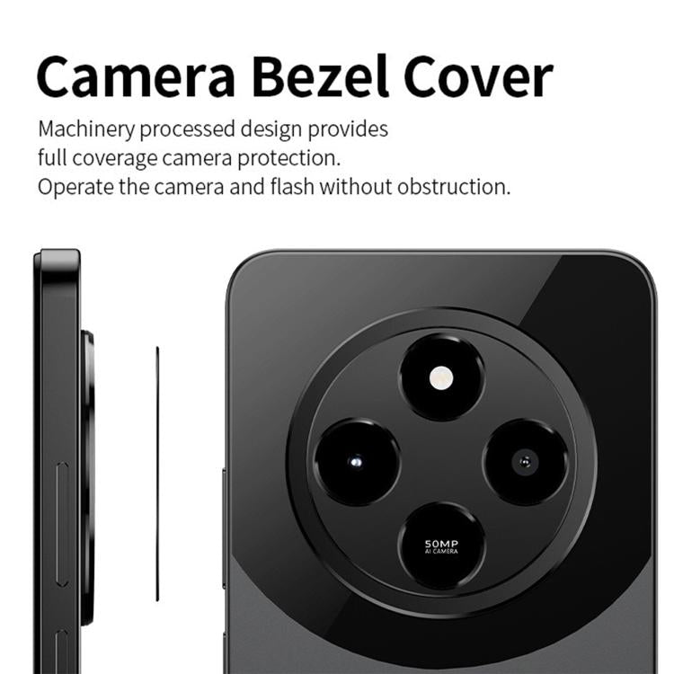 For Xiaomi Poco C75  5G Kalebol Metal Hollow Lens Protection Ring