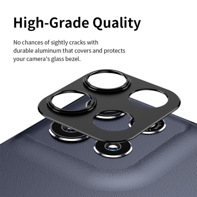 For Motorola Moto G86 5G Kalebol Metal Hollow Lens Protection Ring
