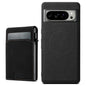For Google Pixel 10 Pro XL Suteni H19 Litchi Grain 2-in-1 Removable Card Box Back Phone Case(Black)