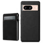 For Google Pixel 8 Suteni H19 Litchi Grain 2-in-1 Removable Card Box Back Phone Case(Black)