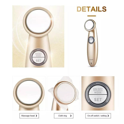 K-SKIN KD9930 Facial Thermostat Beauty Introduction Instrument Beauty Device Face Cleansing Massager for Women Facial Skin Care