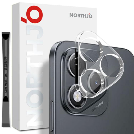 For Honor 400 Lite Global NORTHJO Camera Lens Protector 3D HD Tempered Glass Film(Clear)
