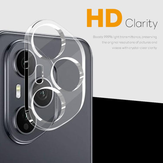 For Honor 400 Pro Global 160.8mm 2pcs NORTHJO Camera Lens Protector 3D HD Tempered Glass Film(Clear)