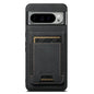 For Google Pixel 9 Suteni H17 Litchi Texture Leather Magnetic Detachable Wallet Phone Case(Black)